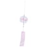 Japanese Glass Wind Chime Sakura Hanging Bell Cherry Blossom Decor 2