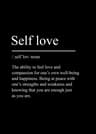 Minimalist Inspirational Quote Canvas Wall Art Black Typography Poster For Home And Office 5