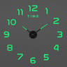 Large DIY 3D Wall Clock Modern Acrylic Mirror Decor Clock 0