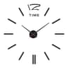 Large DIY 3D Wall Clock Modern Acrylic Mirror Decor Clock 9