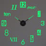 Large DIY 3D Wall Clock Modern Acrylic Mirror Decor Clock 14