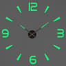 Large DIY 3D Wall Clock Modern Acrylic Mirror Decor Clock 4