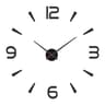 Large DIY 3D Wall Clock Modern Acrylic Mirror Decor Clock 7