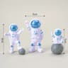 Astronaut Figurine Set Space Desk Decoration Spaceman Statue Decor For Kids And Home 7