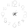 DIY Mirror Wall Clock Sticker Frameless Modern Large Wall Clock Decor 3