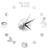 DIY Mirror Wall Clock Sticker Frameless Modern Large Wall Clock Decor 15