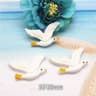 Mini Resin Beach Decorations Nautical DIY Craft Marine Flatback Charms Set 16