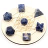 Platonic Solid Crystal Set Sacred Geometry Chakra Healing Reiki Stones 6