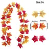 Artificial Maple Leaf Garland Autumn Fall Decor Hanging Vine For Home And Events 8