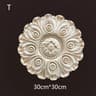 Floral Wood Carved Applique Furniture Onlay Decorative Trim 1