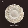 Floral Wood Carved Applique Furniture Onlay Decorative Trim 2