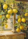 Retro Lemon Canvas Wall Art Botanical Fruit Poster For Kitchen And Living Room 11