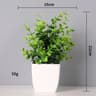 Artificial Bonsai Tree Mini Desk Plant Decor Non Fading Office Centerpiece 1