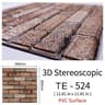 3D Brick Wall Sticker Waterproof Peel And Stick Self Adhesive Wall Decor Set 15pcs 9