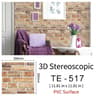 3D Brick Wall Sticker Waterproof Peel And Stick Self Adhesive Wall Decor Set 15pcs 11