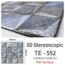 3D Brick Wall Sticker Waterproof Peel And Stick Self Adhesive Wall Decor Set 15pcs 7