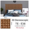 3D Brick Wall Sticker Waterproof Peel And Stick Self Adhesive Wall Decor Set 15pcs 15