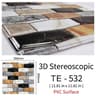 3D Brick Wall Sticker Waterproof Peel And Stick Self Adhesive Wall Decor Set 15pcs 20
