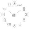 3D DIY Wall Clock Luminous Frameless Modern Wall Clock Decor For Living Room 16