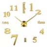 3D Wall Clock DIY Large Luminous Silent Modern Wall Decor 26