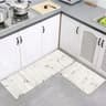 Modern Wood Grain Floor Mat Non Slip Kitchen Bathroom Entrance Rug 7