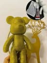 DIY Rhinestone Bear Figurine Crystal Diamond Art Statue Room Decor 2
