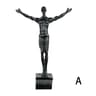 Modern Climbing Man Wall Sculpture Resin 3D Athlete Wall Art Decor 1