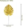 Tropical Palm Leaves Set Artificial Jungle Leaf Decor For Parties And Home Styling 1