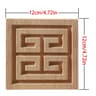 European Style Wood Corner Applique Floral Carved Furniture Trim 13