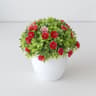Artificial Bonsai Plant Small Potted Green Tree Decor For Home And Office 24