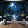 Waterfall Canyon Wall Tapestry Large Landscape Wall Hanging Decor 9