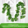 Artificial Ivy Hanging Vine Garland Green Leaf Wall Decor For Home 12