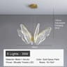 Butterfly Acrylic Chandelier Modern Minimalist LED Hanging Light 3