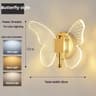 Butterfly Acrylic Chandelier Modern Minimalist LED Hanging Light 1