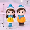 Fairy Garden Miniatures Mini Animal Figurines Couple Set For Terrarium Decor 4