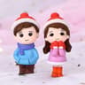 Fairy Garden Miniatures Mini Animal Figurines Couple Set For Terrarium Decor 8