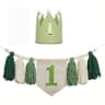 First Birthday Banner High Chair Banner Boho Baby Birthday Decoration 15