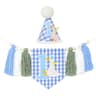 First Birthday Banner High Chair Banner Boho Baby Birthday Decoration 3