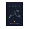 F1 Track Wall Art Circuit Map Canvas Poster For Motorsport Racing Decor 12