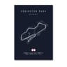 F1 Track Wall Art Circuit Map Canvas Poster For Motorsport Racing Decor 21