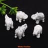 Crystal Elephant Figurine Mini Amethyst Stone Animal Decor For Healing And Home Display 4