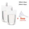 Reusable Drink Pouches With Spout Portable Juice Storage Bags 9