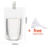 Reusable Drink Pouches With Spout Portable Juice Storage Bags 8