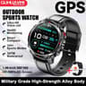 GPS Navigation AMOLED Smart Watch With Bluetooth Calling Waterproof Sport Smartwatch With NFC 9