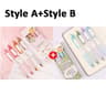 Fruit Scented Colored Gel Pens 05mm Smooth Writing Cute School Art Pens 6
