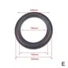 Rubber Speaker Surround Repair Edge Suspension Ring For 4 To 12 Inch Speakers 5