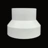 ABS Ventilation Pipe Reducer Adapter Durable Air Duct Connector For Vent Systems 1