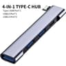 USB C Hub Multiport Adapter USB 30 Docking Station With PD Charging For Laptop 4