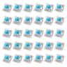 Mechanical Keyboard Switches Tactile 2 Pin Key Replacement Set 1
