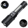 High Power LED Flashlight Rechargeable USB C Camping Torch With Side Light 7